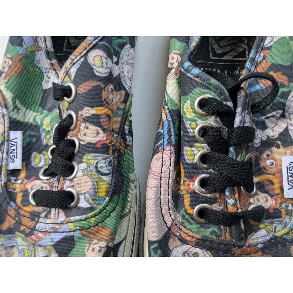 Toy Story Vans Shoes Womens 8.5 Woody‎ Buzz Lightyear Mens 7 Disney Old Skool - Picture 7 of 9